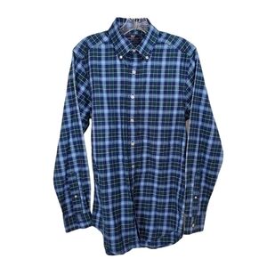 Vineyard Vines Slim Fit Murray Blue Plaid Button-down Shirt